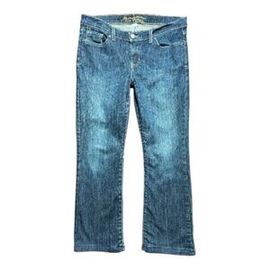 Abercrombie & Fitch Stylish Blue Boot Cut Jeans for Women size 8S